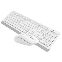 Комплект клавиатура + мышь A4Tech Fstyler FG1012 (белый) фото 5